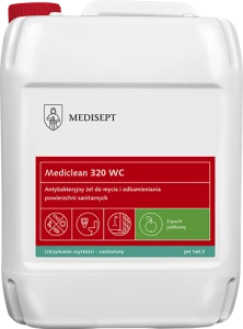 MEDICLEAN MC 320 - 5L Antybakteryjny żel do mycia i odkamieniania sanitariatów