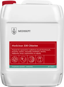 MEDICLEAN MC 330- 5L - Wybielający żel do czyszczenia i wybielania sanitariatów CHLORINE