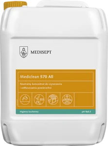MEDICLEAN MC 570 - 5L ALL CLEAN Preparat do czyszczenia powierzchni w przetwórstwie spożywczym