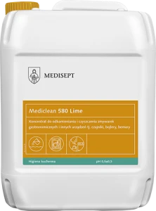 MEDICLEAN MC 580 - 5L LIME Odkamieniacz do zmywarek i urządzeń gastronomicznych