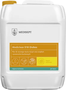 MEDICLEAN MC 510- 5L Płyn do ręcznego mycia naczyń - Cytrynowy