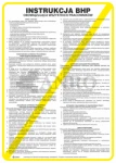INSTRUKCJA BHP OBOWIĄZUJĄCA WSZYSTKICH PRACOWNIKÓW PVC IB001 250x350