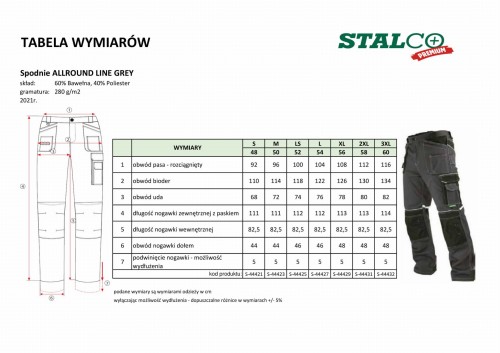 TABELA WYMIARÓW - spodnie ALLROUND LINE GREY pop.jpg