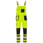 SPODNIE OGRODNICZKI OSTRZEGAWCZE  BASIC NEON LINE STALCO