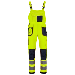 SPODNIE OGRODNICZKI OSTRZEGAWCZE  BASIC NEON LINE STALCO