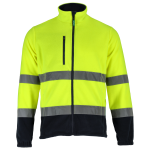 BLUZA POLAROWA OSTRZEGAWCZA  BASIC NEON STALCO
