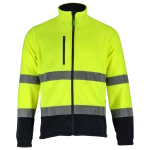 BLUZA POLAROWA OSTRZEGAWCZA  BASIC NEON STALCO