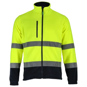 BLUZA POLAROWA OSTRZEGAWCZA  BASIC NEON STALCO