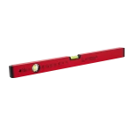POZIOMNICA ALUMINIOWA 60CM CZERWONA STALCO PERFECT S-65060