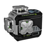 LASER KRZYŻOWY 3D LLP3DG ZIELONY STALCO PERFECT S058598010