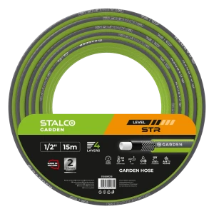 WĄŻ OGRODOWY 1/2” 15m STR STALCO GARDEN S102081215