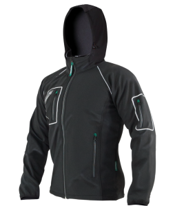 KURTKA SOFTSHELL MĘSKA PHOENIX CZARNA STALCO
