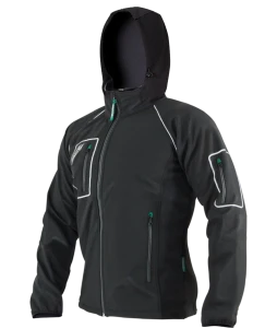 KURTKA SOFTSHELL MĘSKA PHOENIX CZARNA STALCO