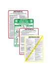 ZESTAW INSTRUKCJI (BHP, POMOCY PRZEDMEDYCZNEJ, POŻAROWE)