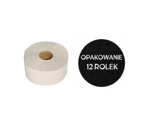 PAPIER TOALETOWY SZARY JUMBO FI19 OPAKOWANIE (12 ROLEK)
