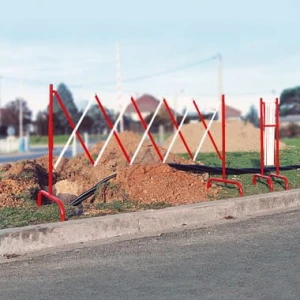 Bariera Harmonijkowa 3m stalowa nożycowa